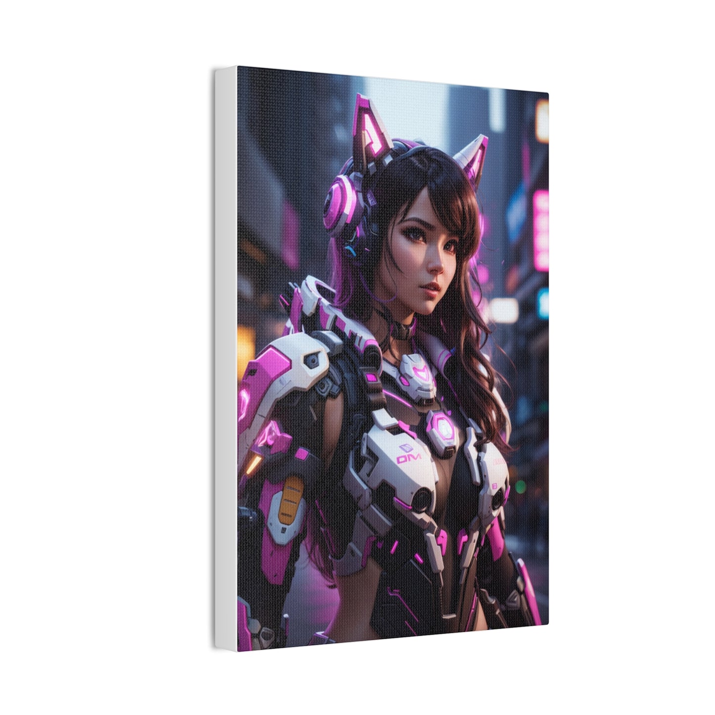 HQ Canvas Print - Cyberpunk D.Va