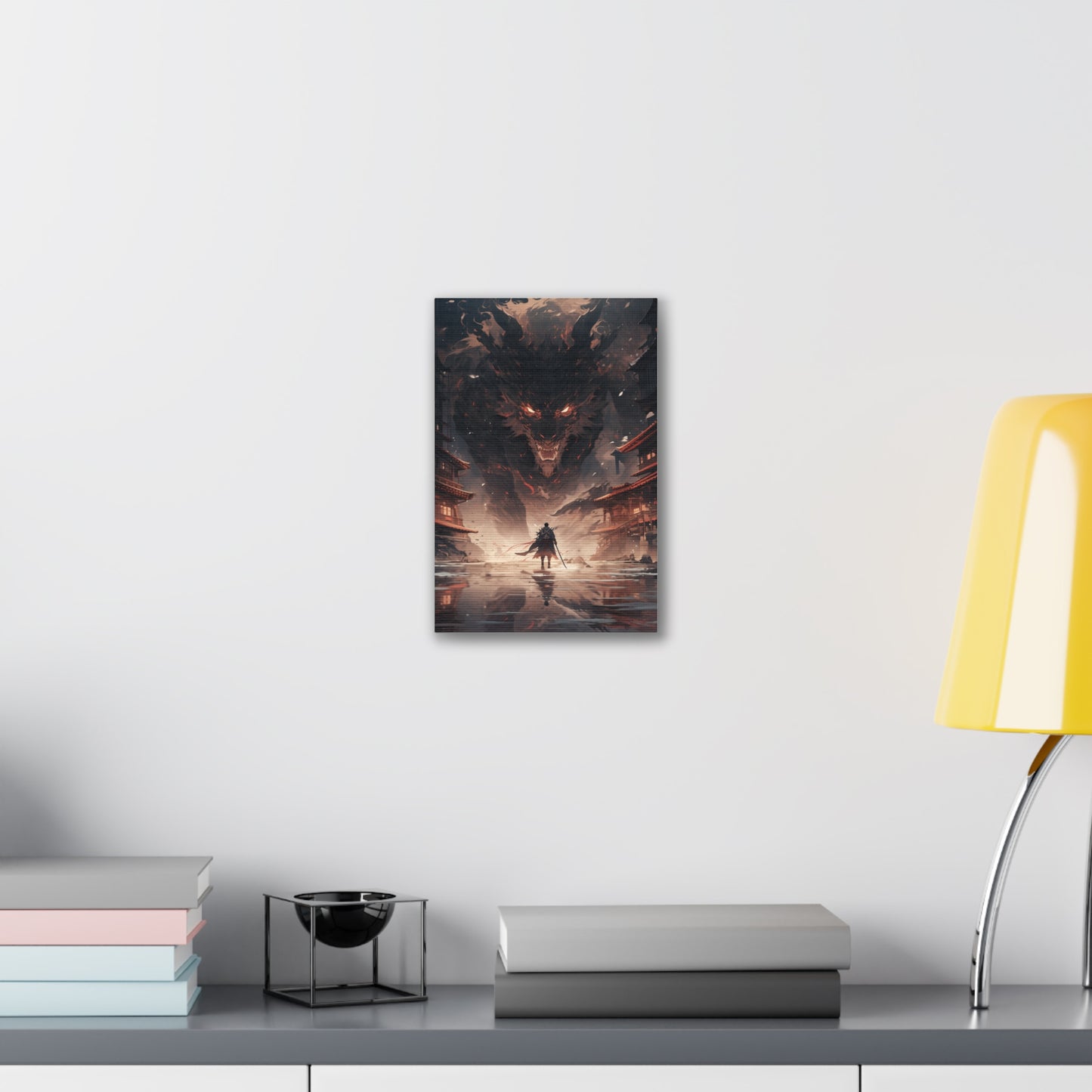 HQ Canvas Print - Lone Hero Collection - Demon Wolf