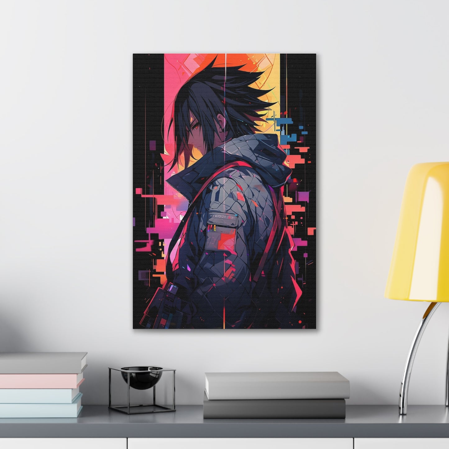 HQ Canvas Print - Cyberpunk Sasuke