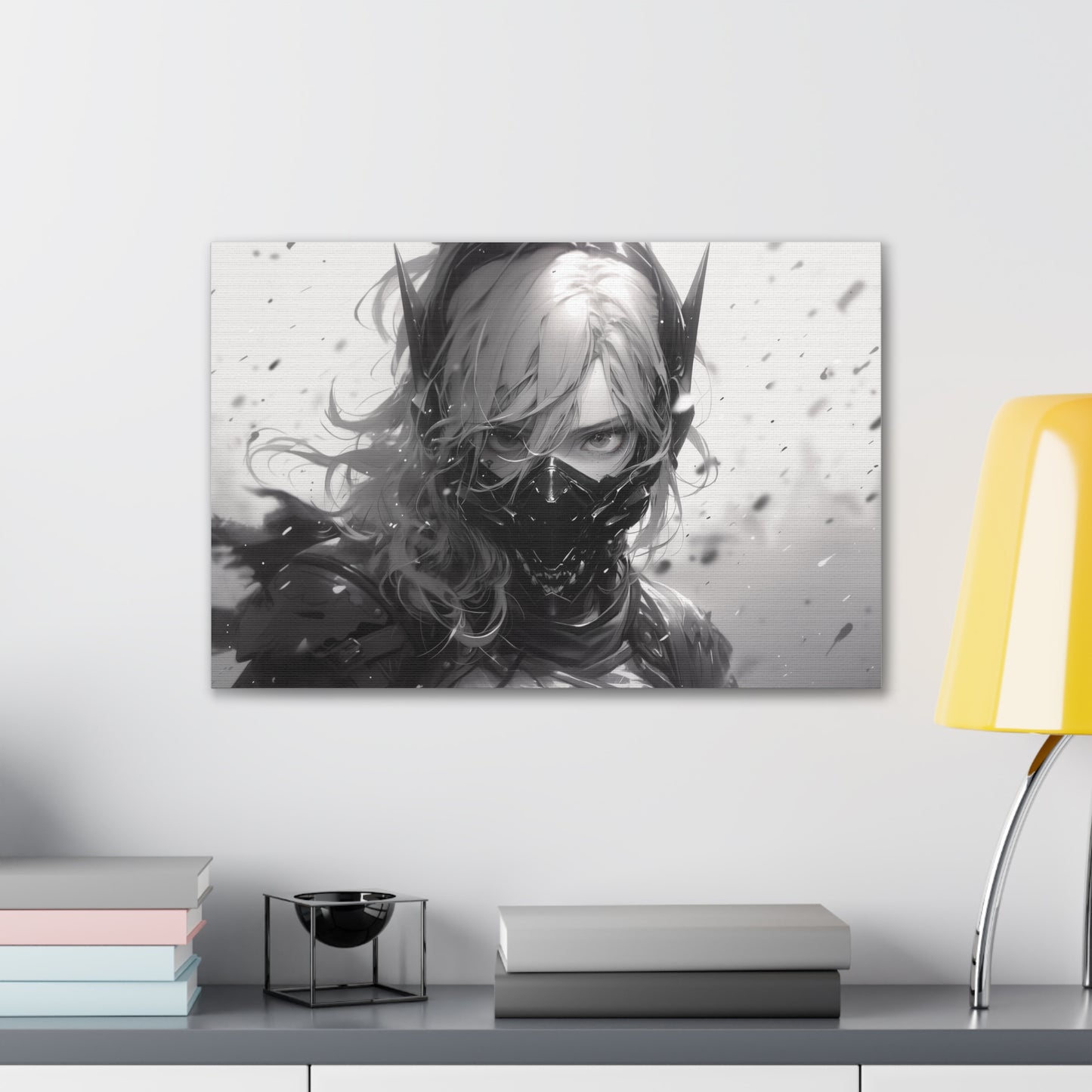 HQ Canvas Print - Future Tech Collection - Masked Warrior