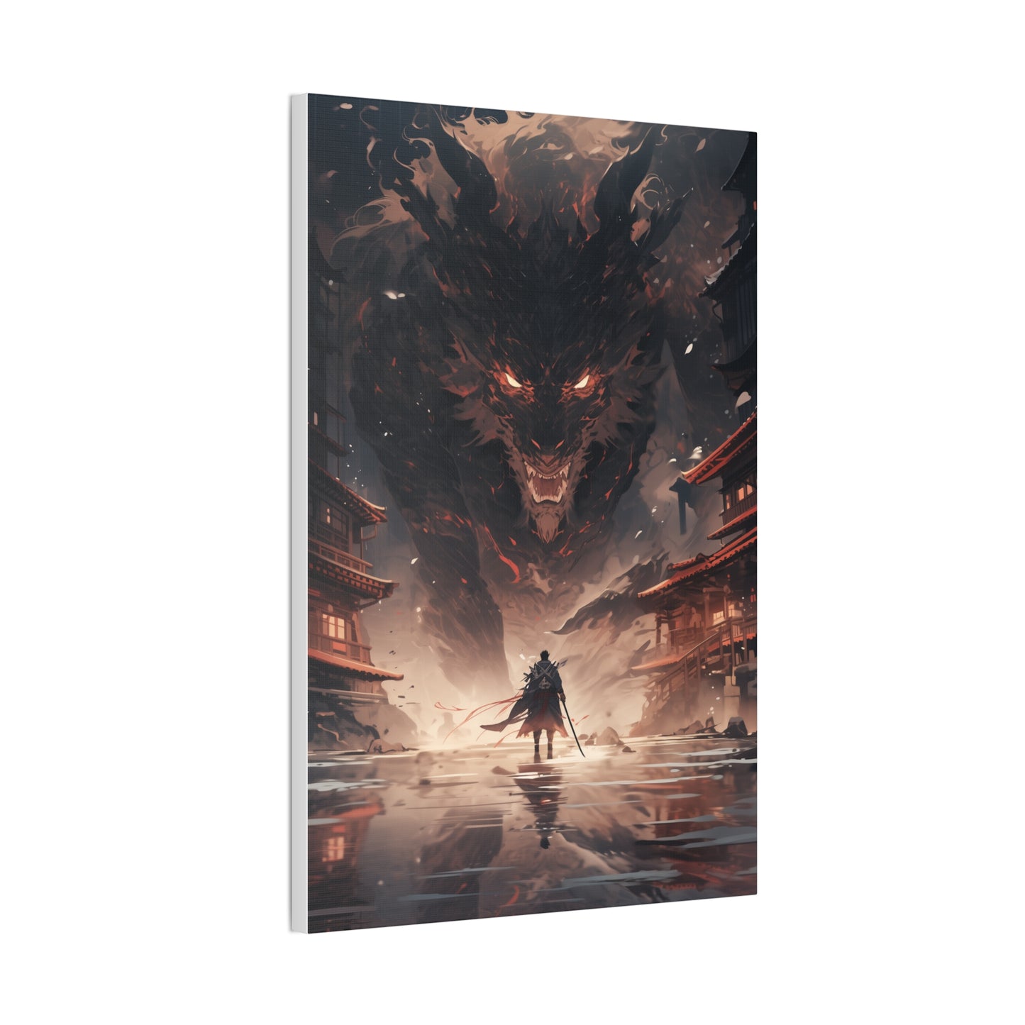 HQ Canvas Print - Lone Hero Collection - Demon Wolf