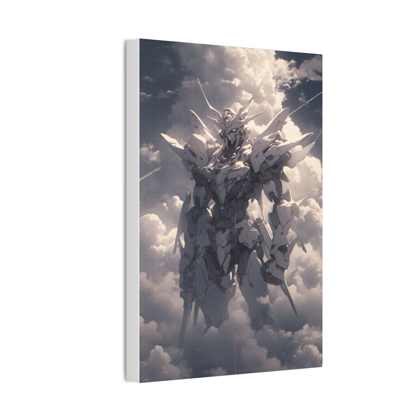 HQ Canvas Print - Future Tech - Mech in the Clouds