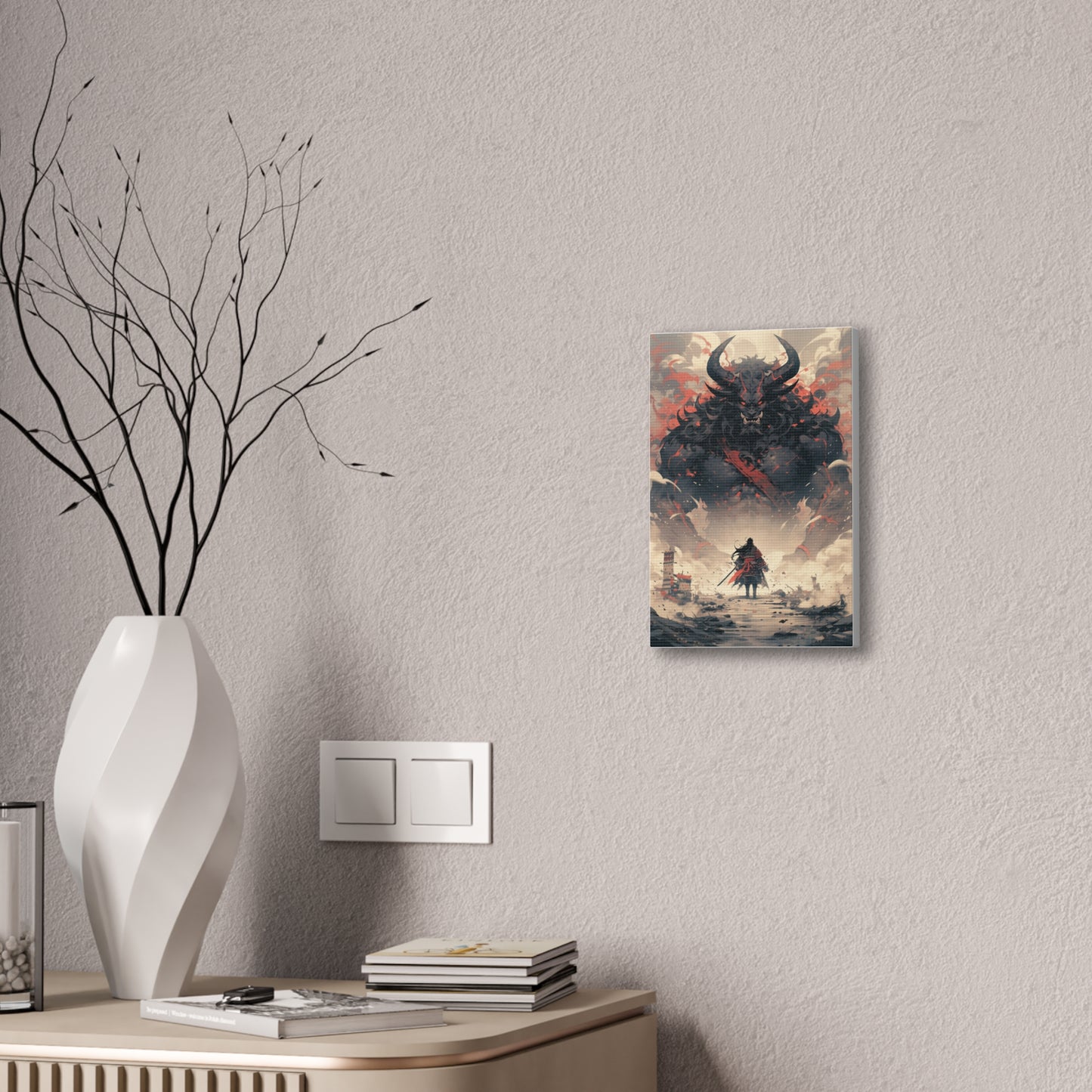 HQ Canvas Print - Lone Hero Collection - Demon Lord