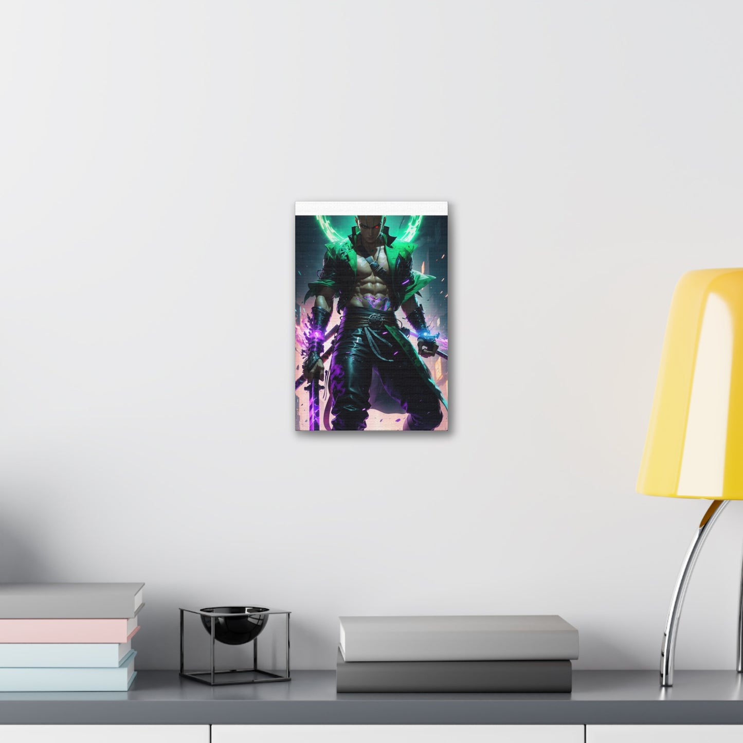 HQ Canvas Print - Cyberpunk Swordsman