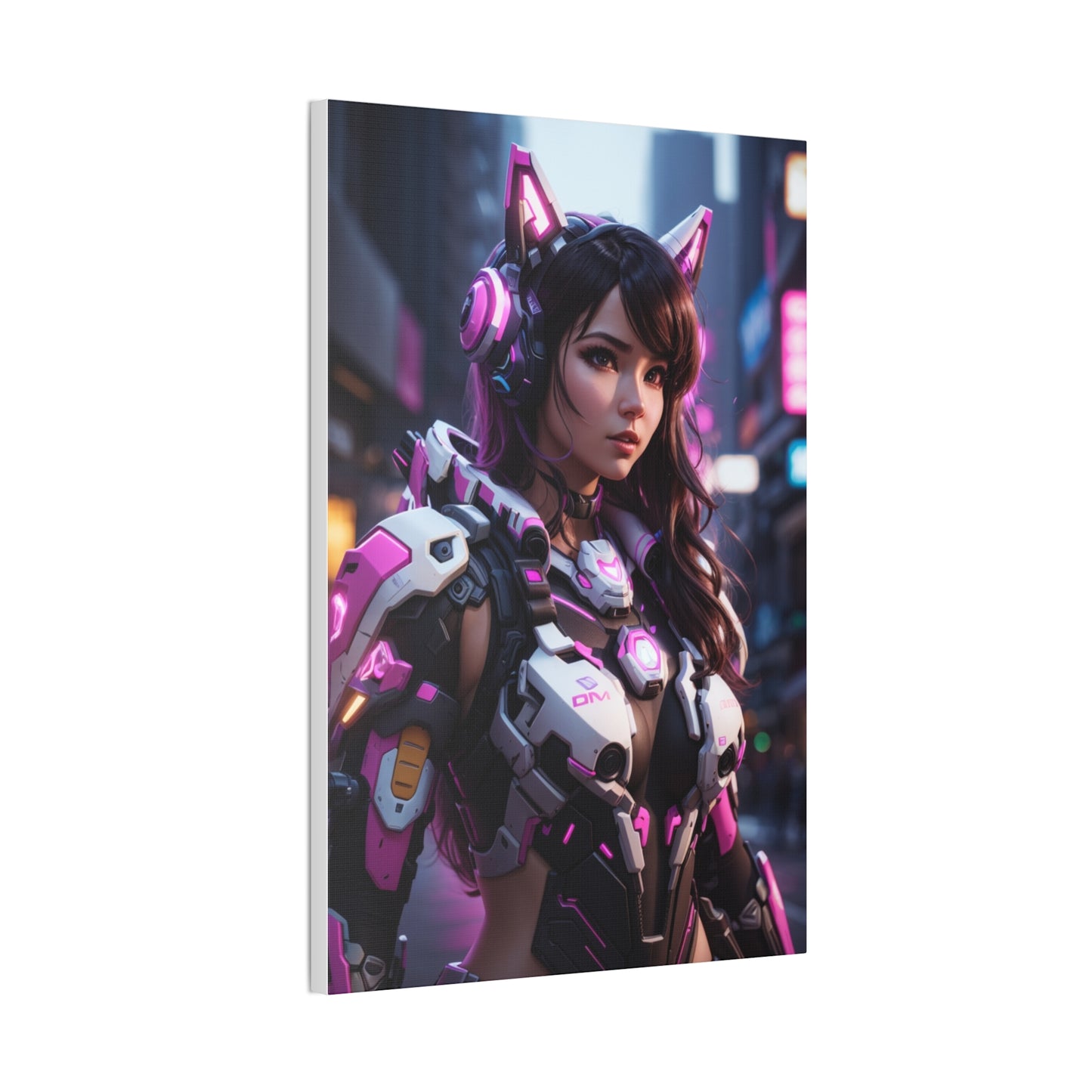 HQ Canvas Print - Cyberpunk D.Va