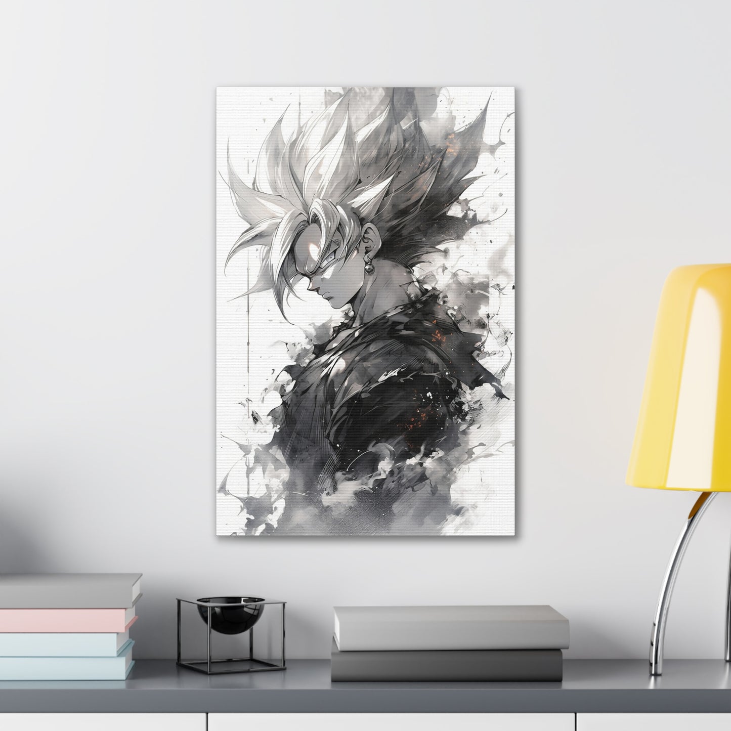 HQ Canvas Print - Ink Paint Vegito