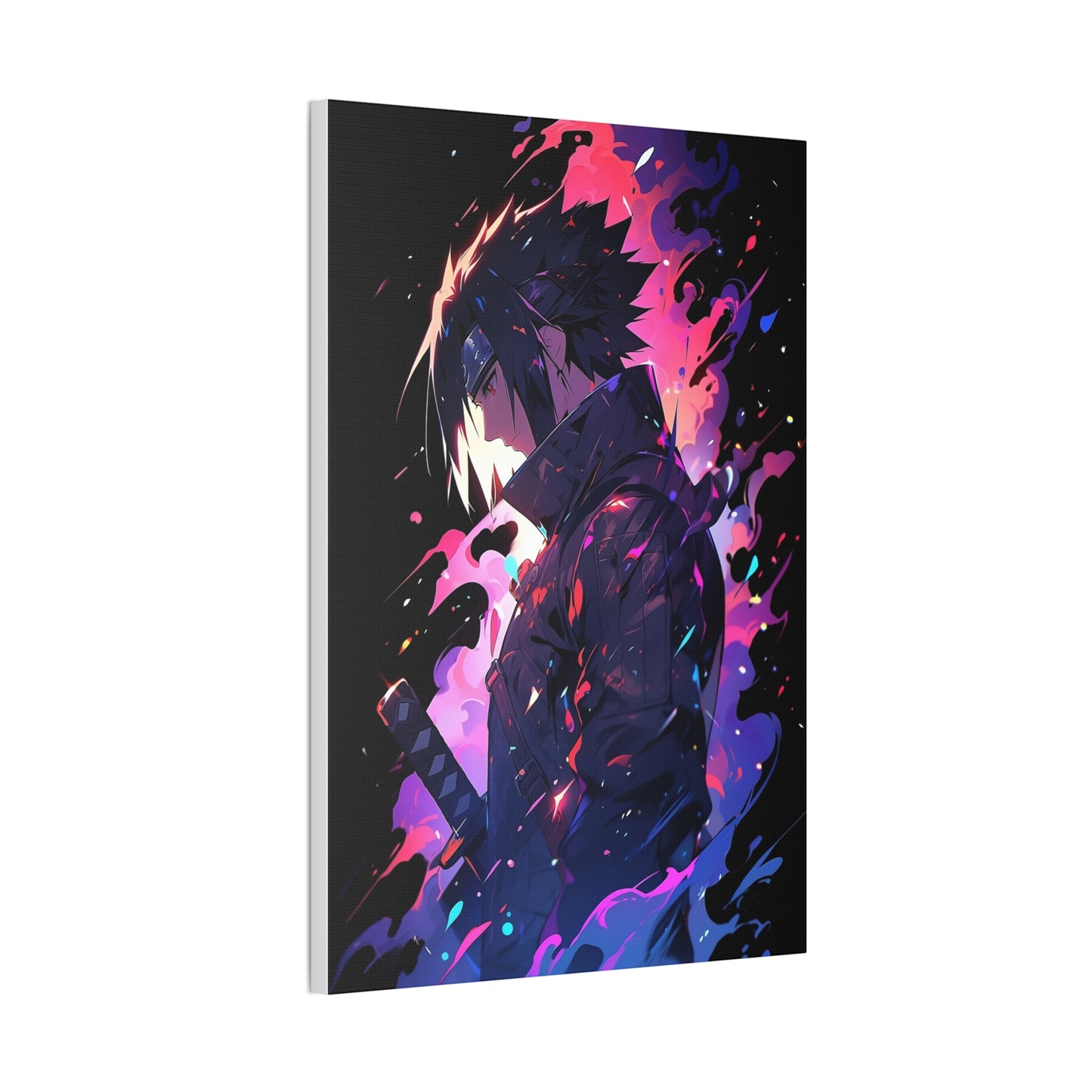 HQ Canvas Print - Cyberpunk Sasuke 2