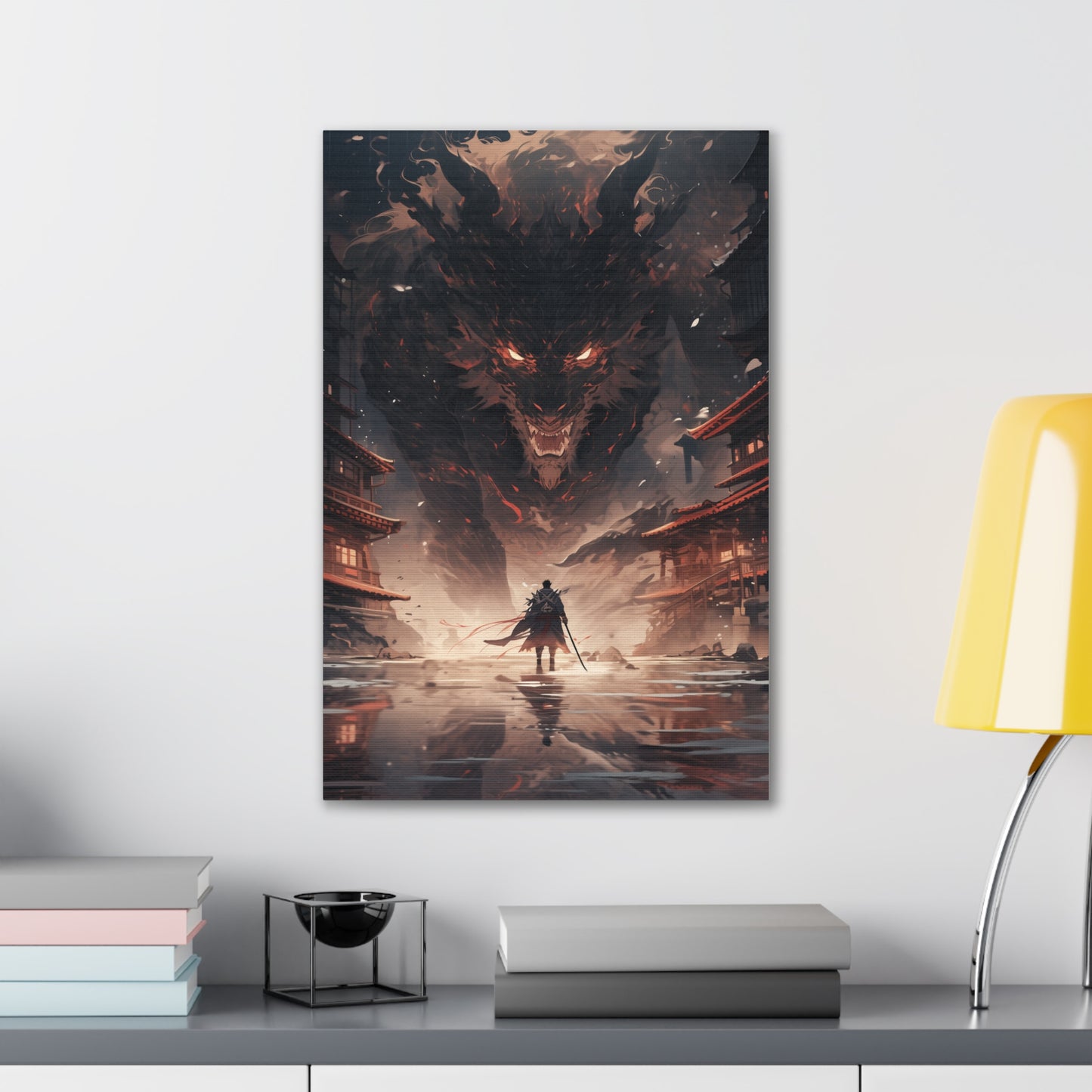 HQ Canvas Print - Lone Hero Collection - Demon Wolf