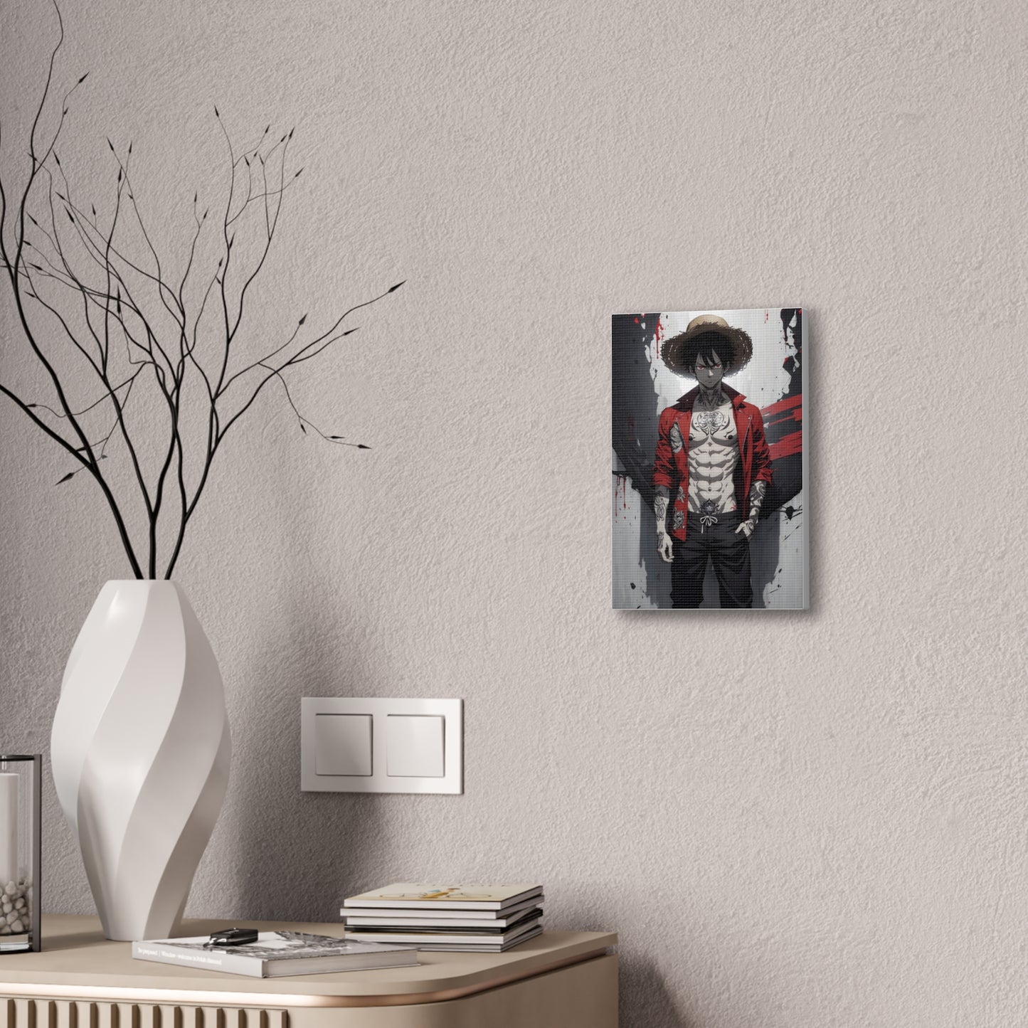 HQ Canvas Print - Yakuza Luffy