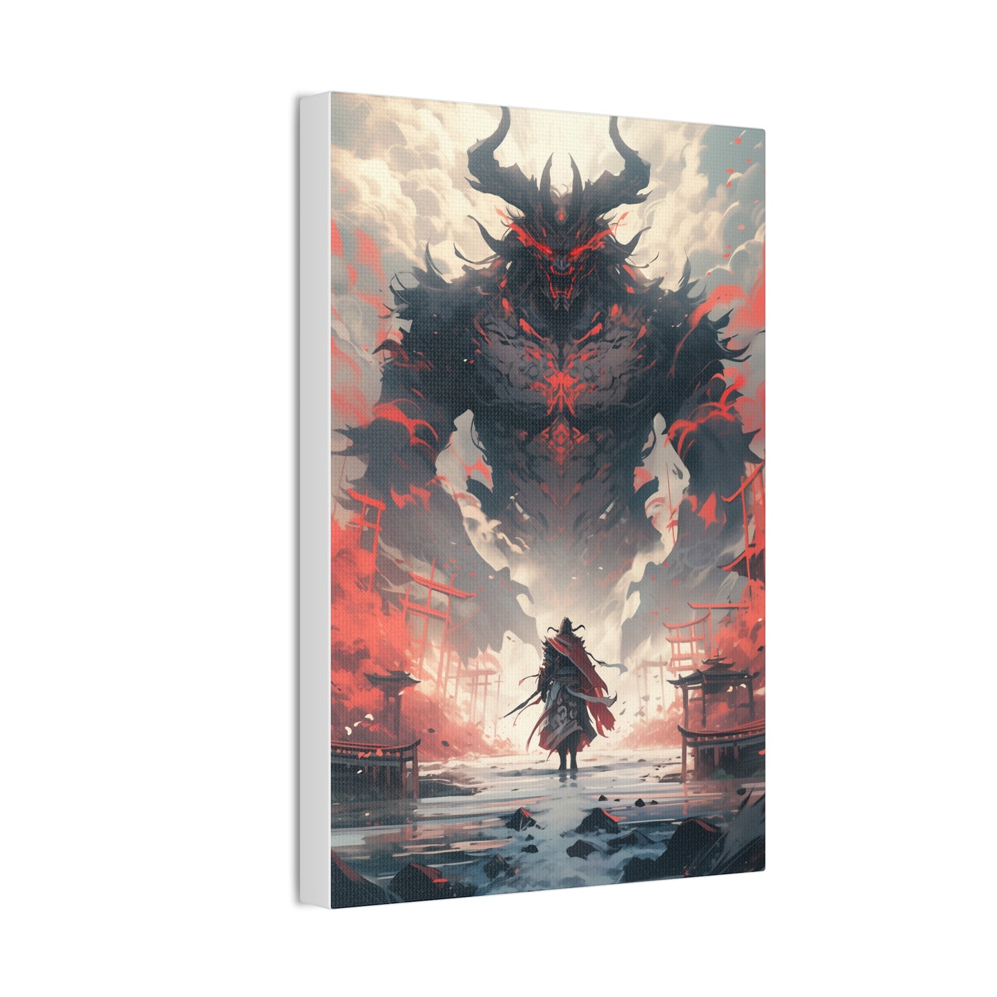 HQ Canvas Print - Lone Hero Collection - Greater Demon