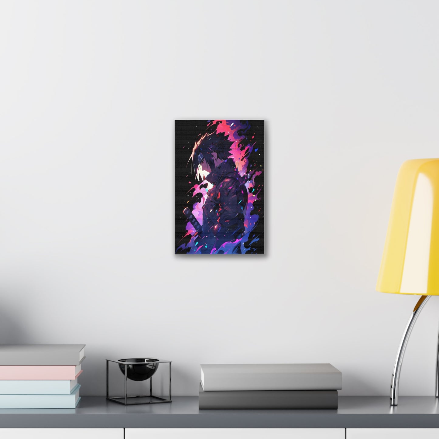 HQ Canvas Print - Cyberpunk Sasuke 2