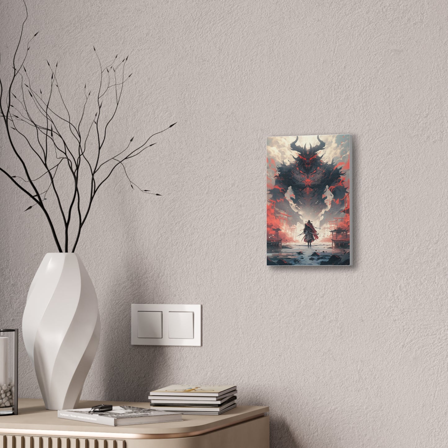 HQ Canvas Print - Lone Hero Collection - Greater Demon