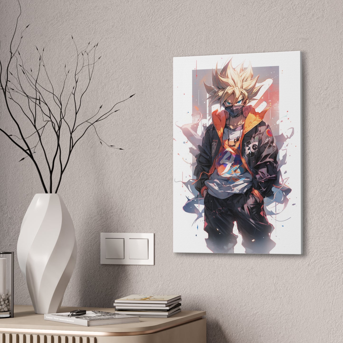 HQ Canvas Print - Delinquent Goku