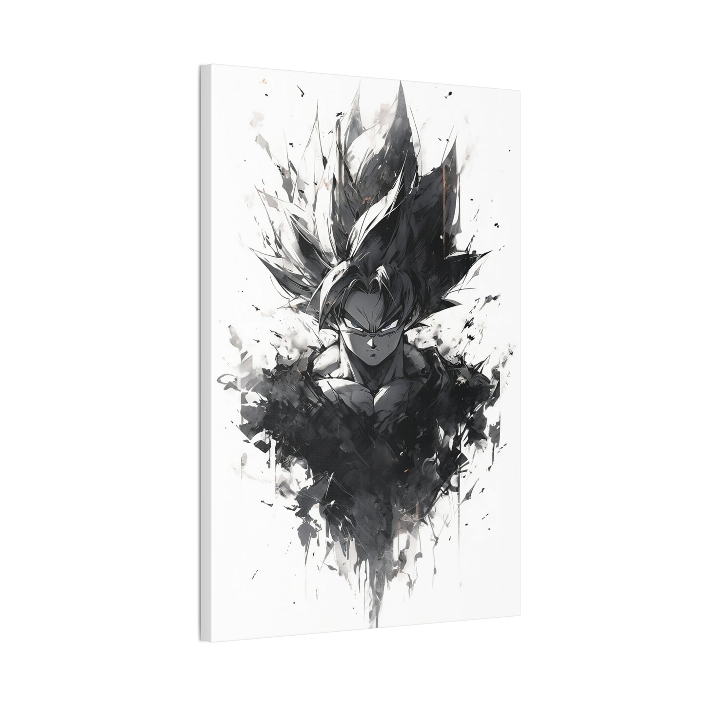 HQ Canvas Print - Ink Paint Goku