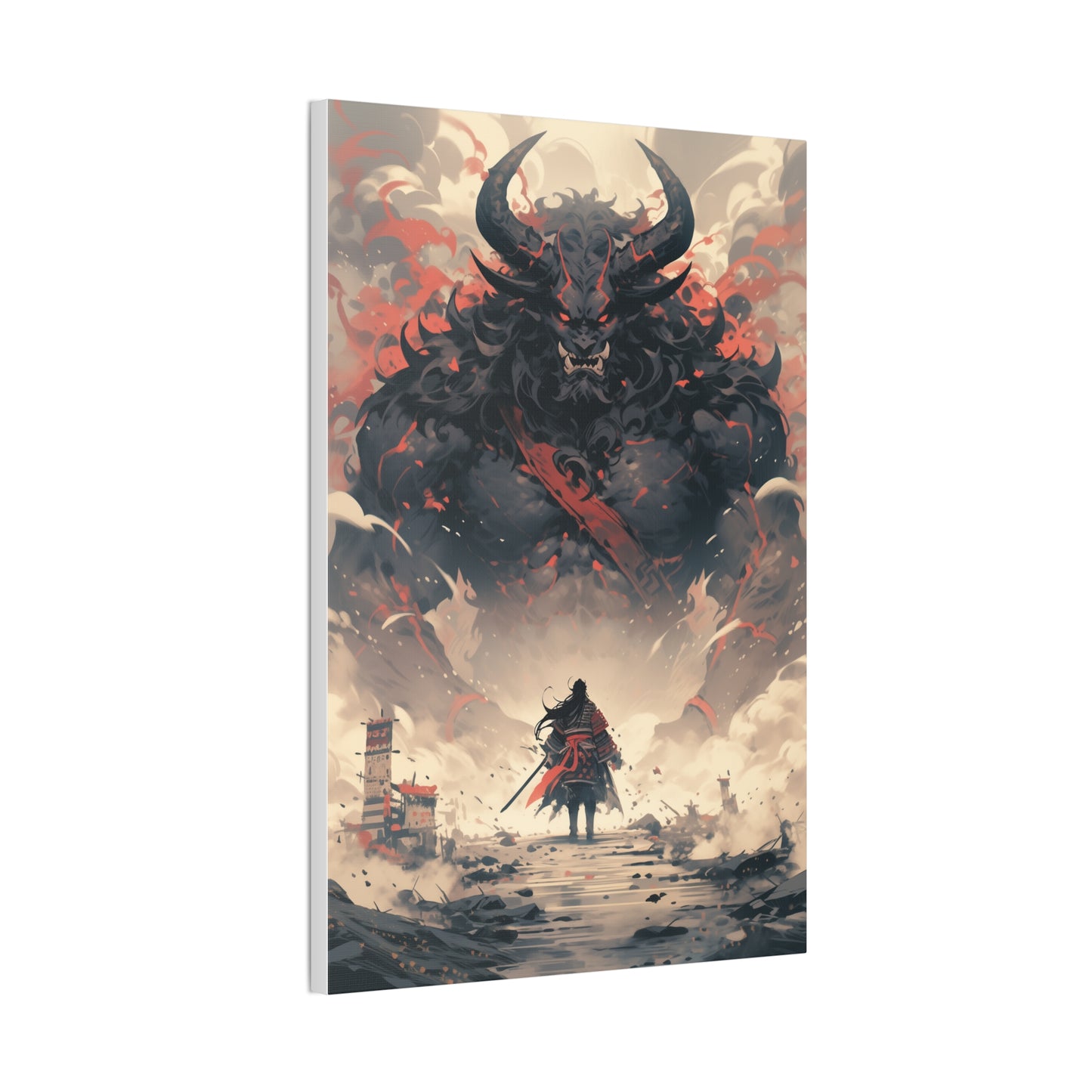 HQ Canvas Print - Lone Hero Collection - Demon Lord