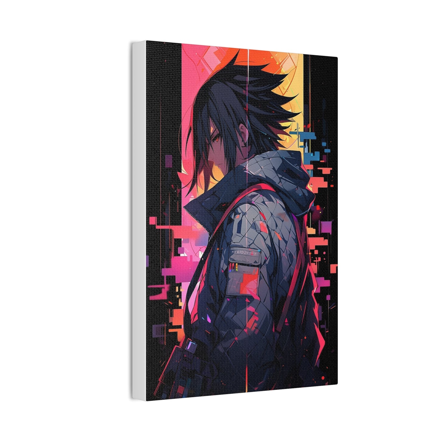 HQ Canvas Print - Cyberpunk Sasuke