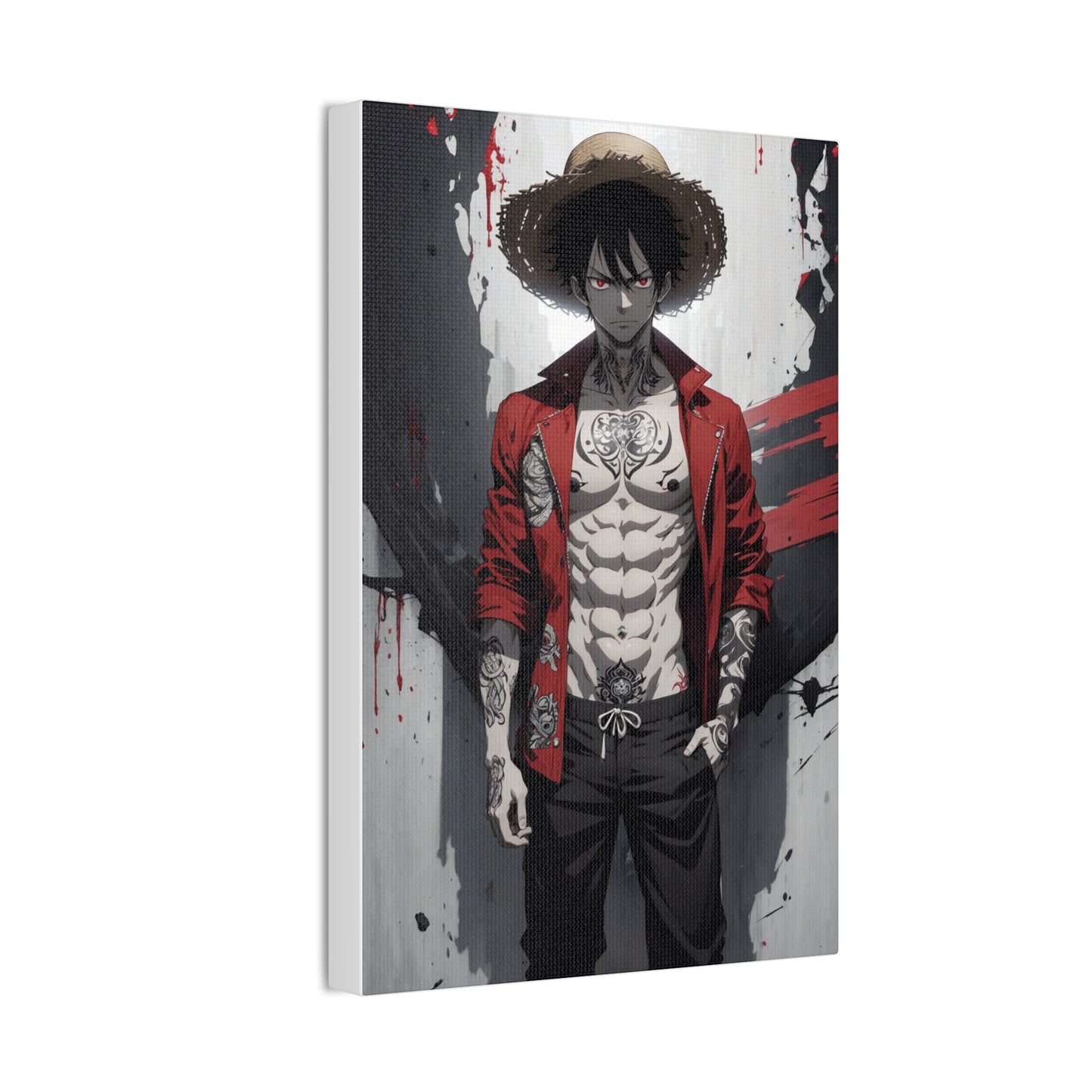 HQ Canvas Print - Yakuza Luffy