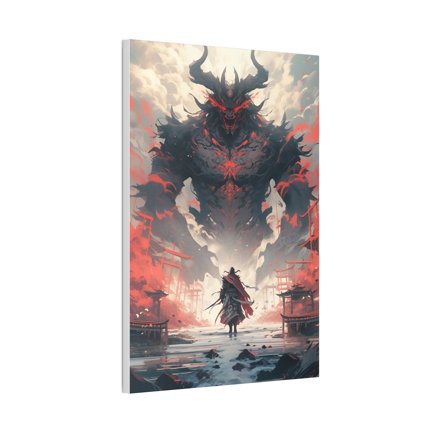 HQ Canvas Print - Lone Hero Collection - Greater Demon