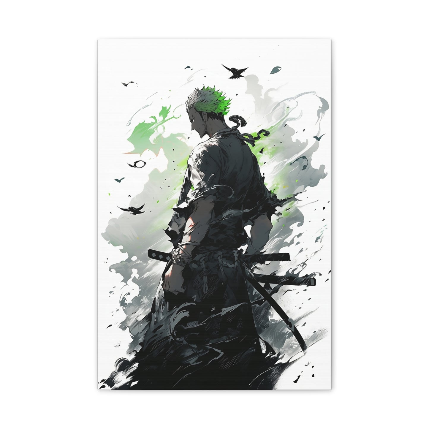 HQ Canvas Print - Ink Paint Zoro