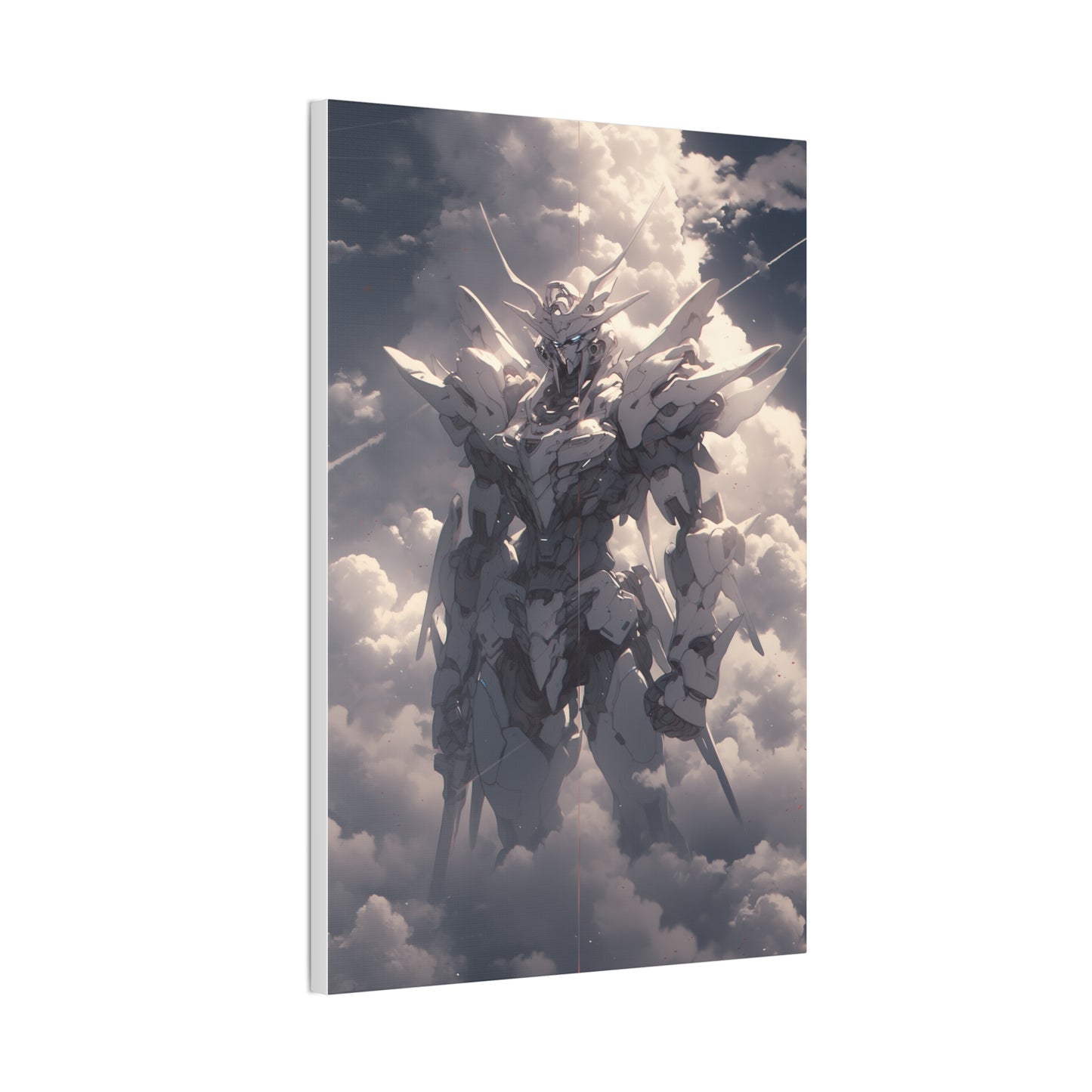 HQ Canvas Print - Future Tech - Mech in the Clouds