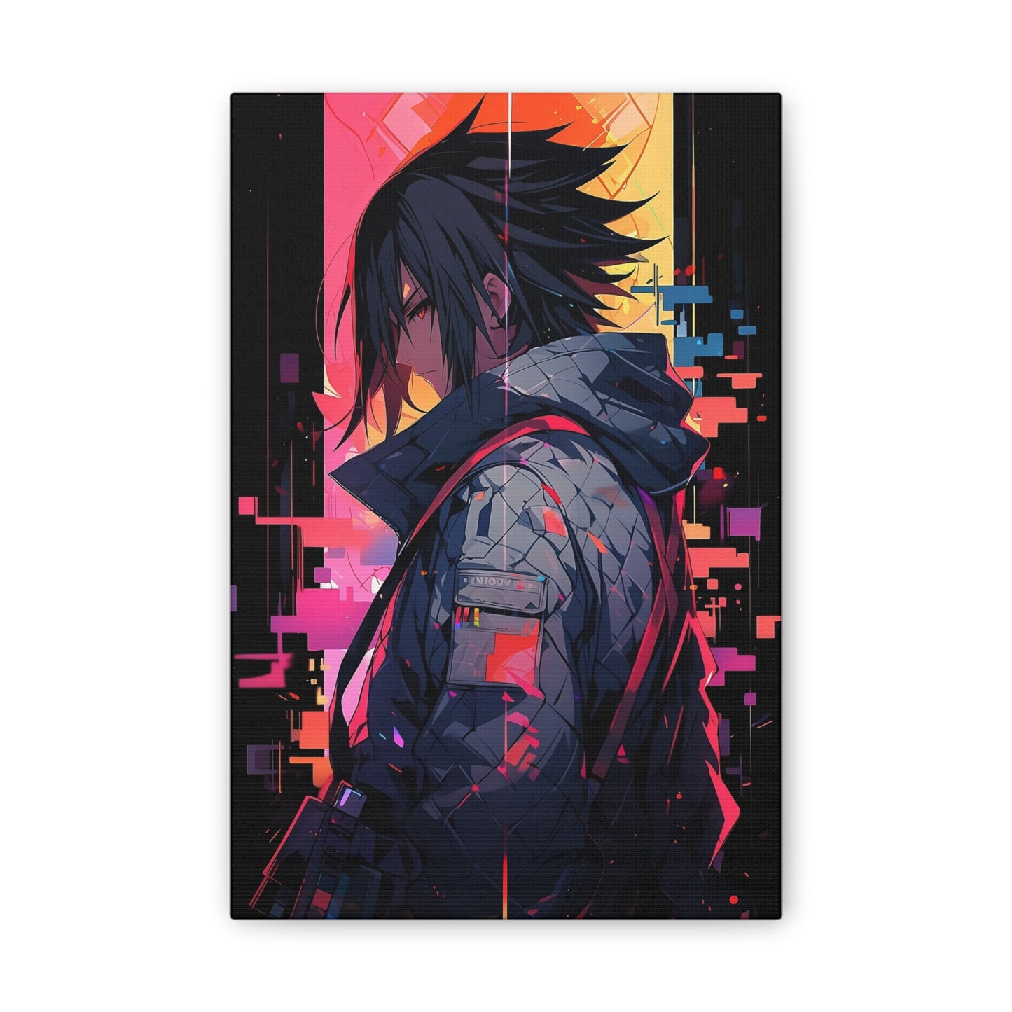 HQ Canvas Print - Cyberpunk Sasuke