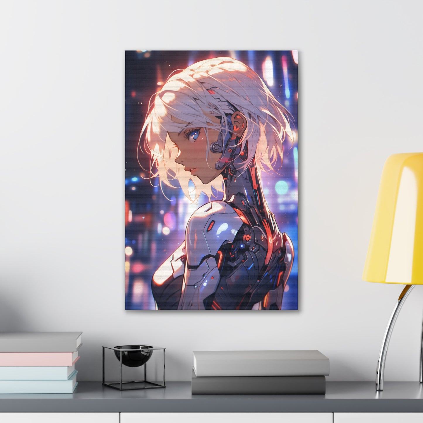 HQ Canvas Print - Future Tech - Cyberpunk Android