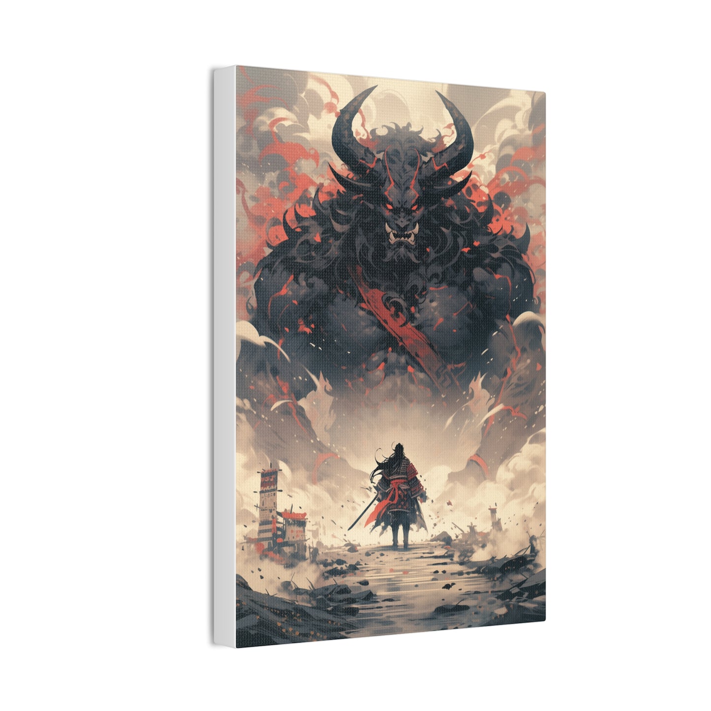 HQ Canvas Print - Lone Hero Collection - Demon Lord