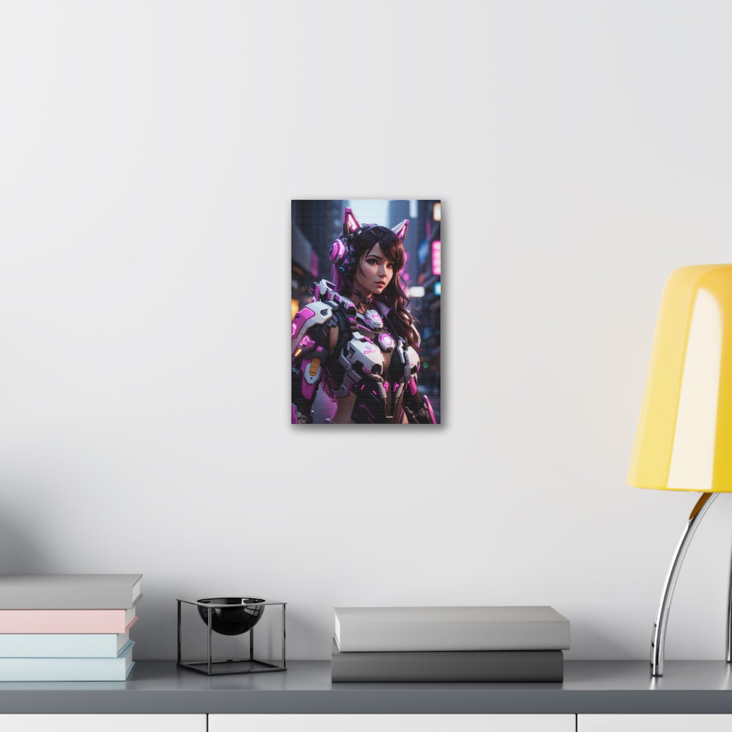 HQ Canvas Print - Cyberpunk D.Va