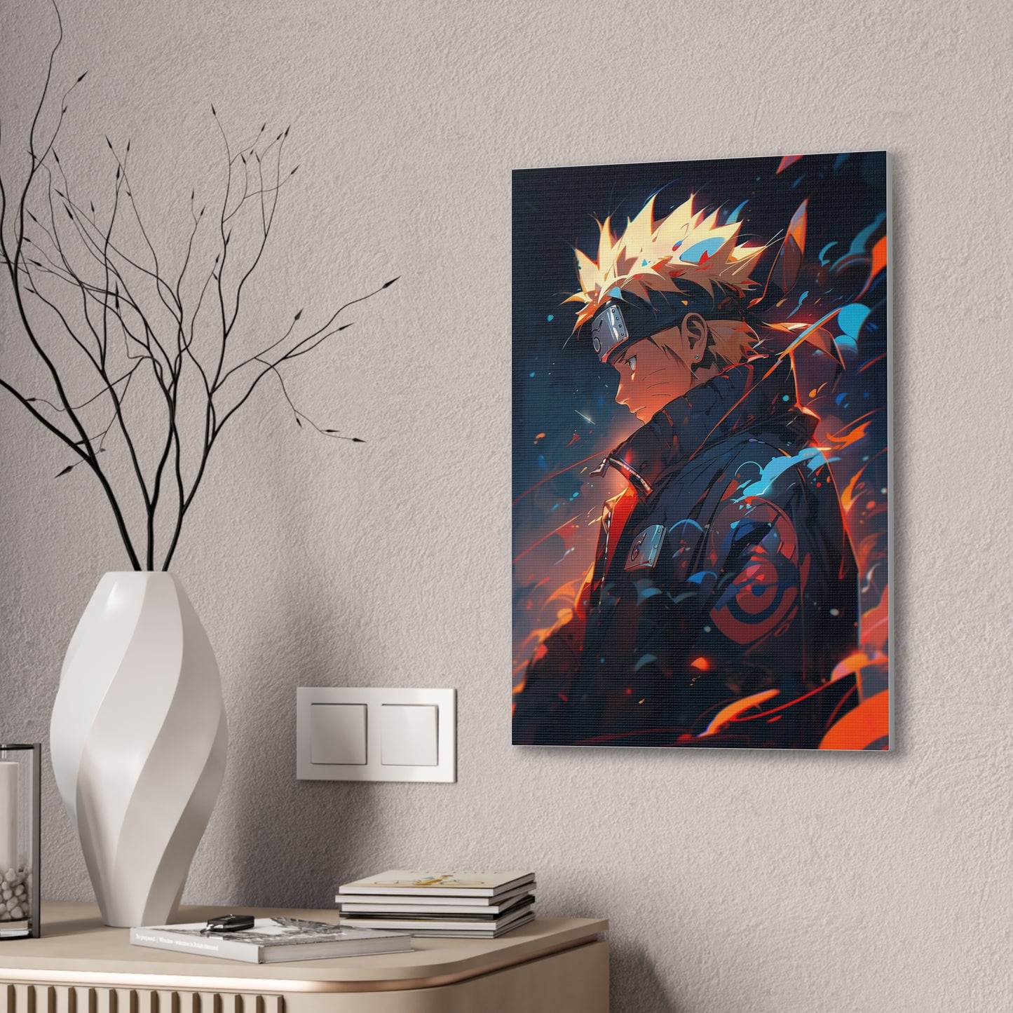 HQ Canvas Print - Cyberpunk Naruto 2