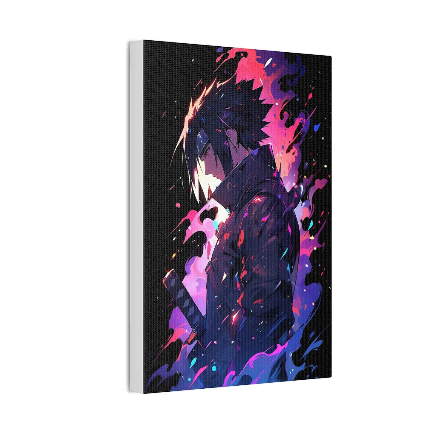 HQ Canvas Print - Cyberpunk Sasuke 2