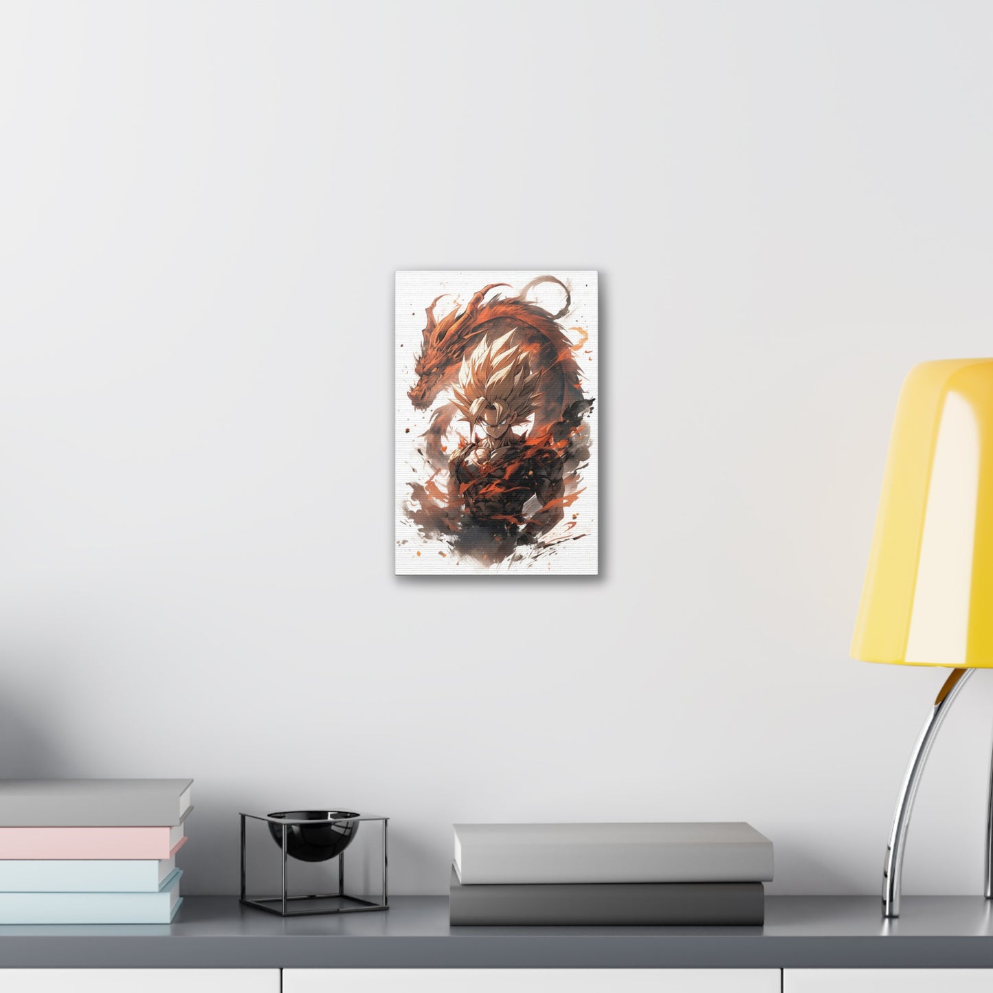 HQ Canvas Print - Orange Dragon Goku