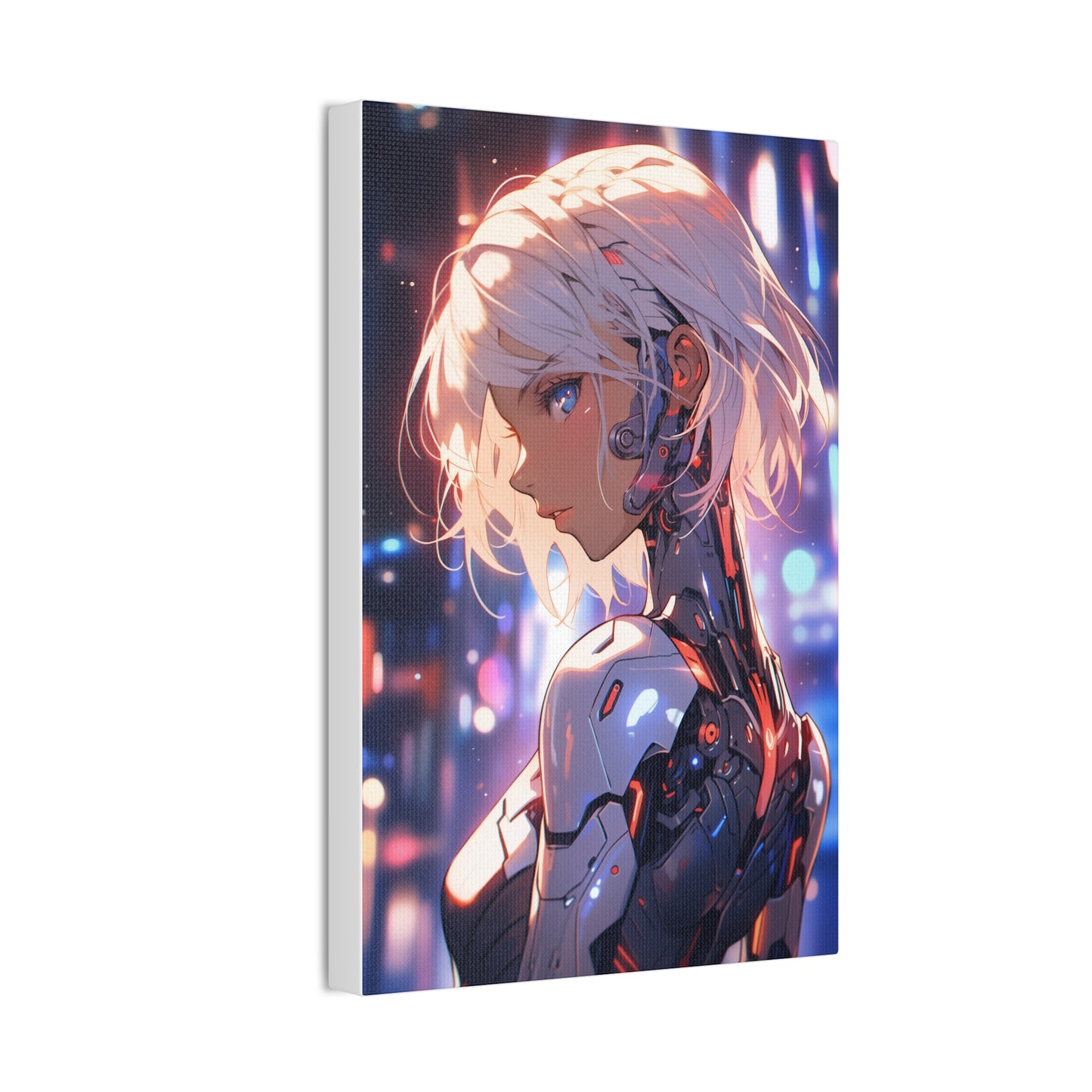 HQ Canvas Print - Future Tech - Cyberpunk Android