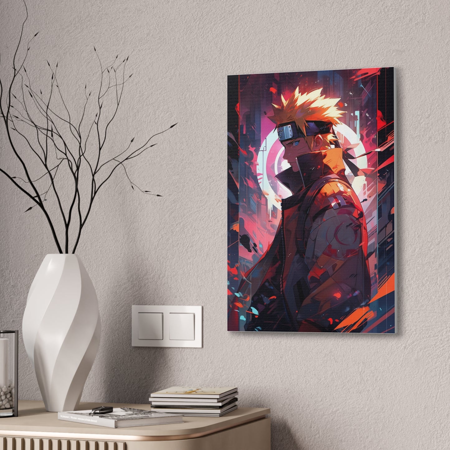 HQ Canvas Print - Cyberpunk Naruto