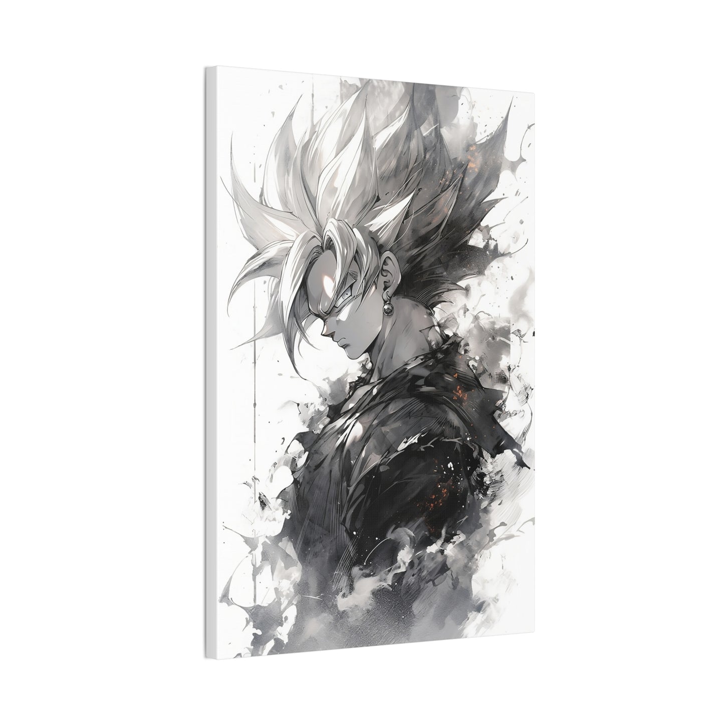 HQ Canvas Print - Ink Paint Vegito