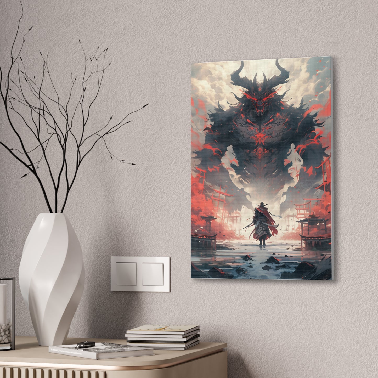 HQ Canvas Print - Lone Hero Collection - Greater Demon