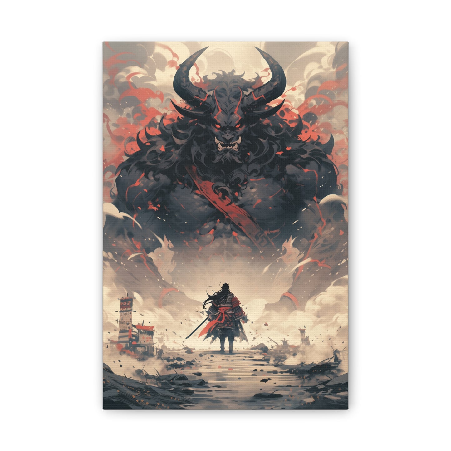 HQ Canvas Print - Lone Hero Collection - Demon Lord