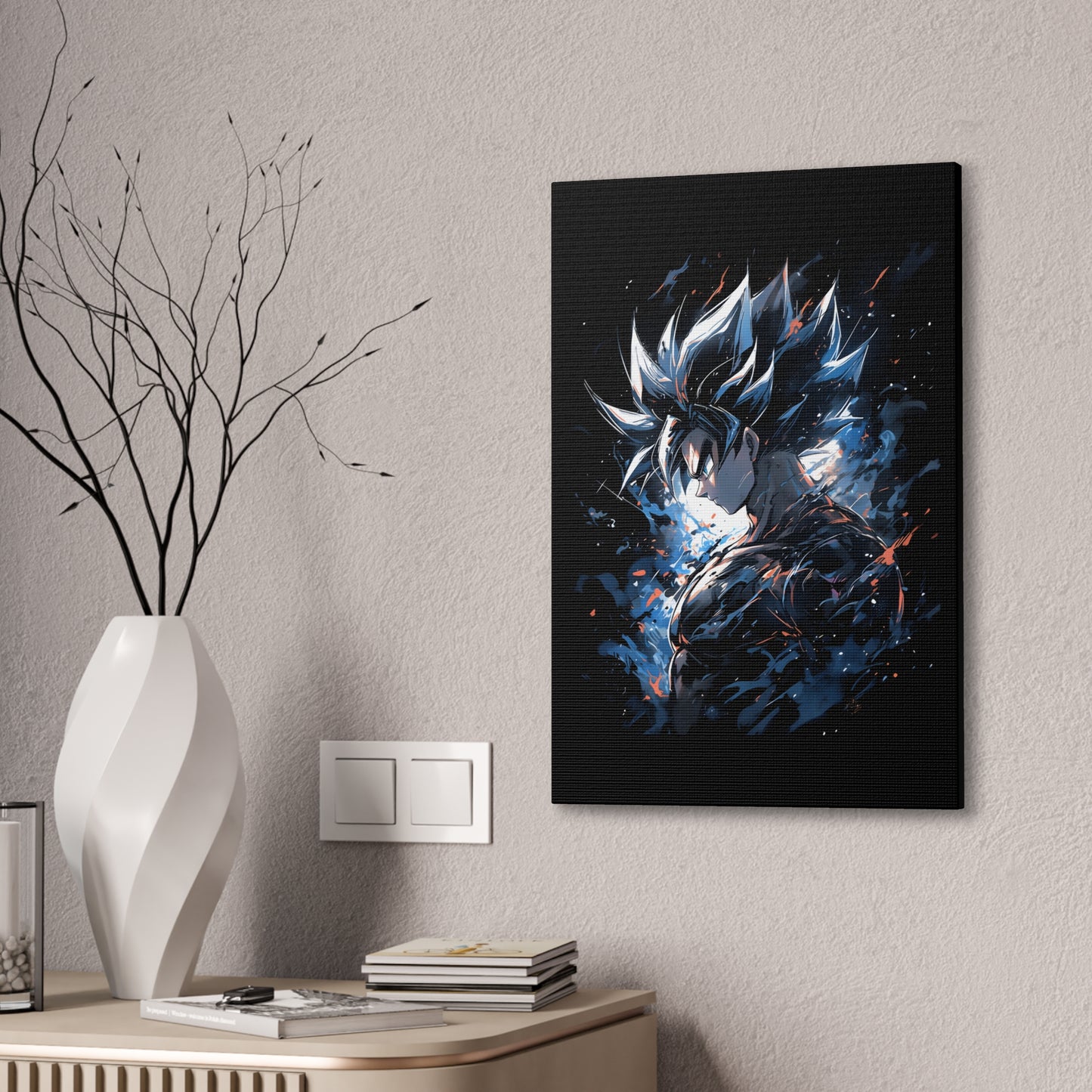 HQ Canvas Print - Dark Goku