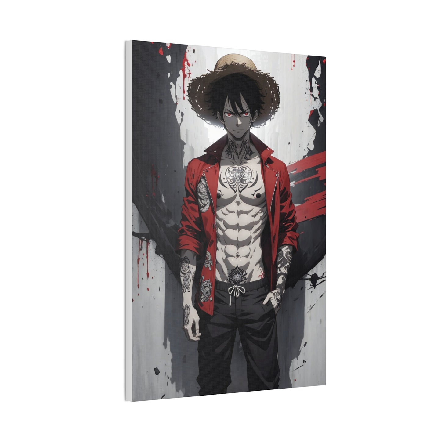 HQ Canvas Print - Yakuza Luffy