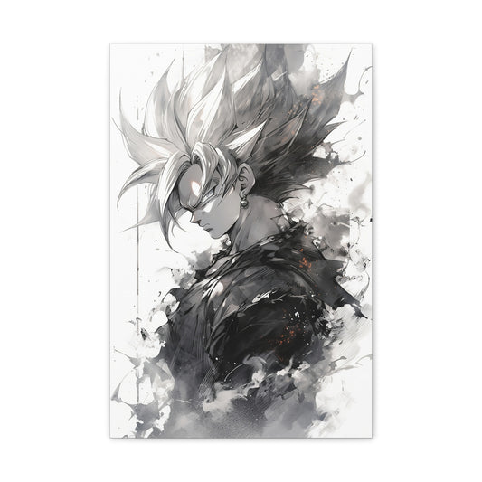 HQ Canvas Print - Ink Paint Vegito