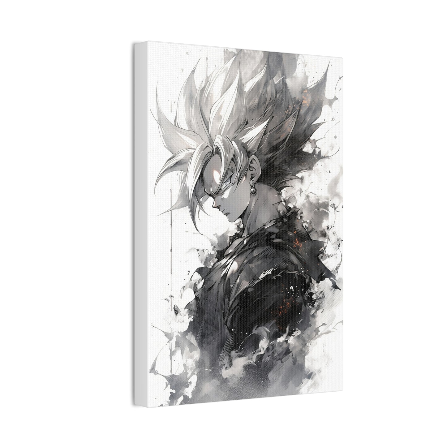 HQ Canvas Print - Ink Paint Vegito