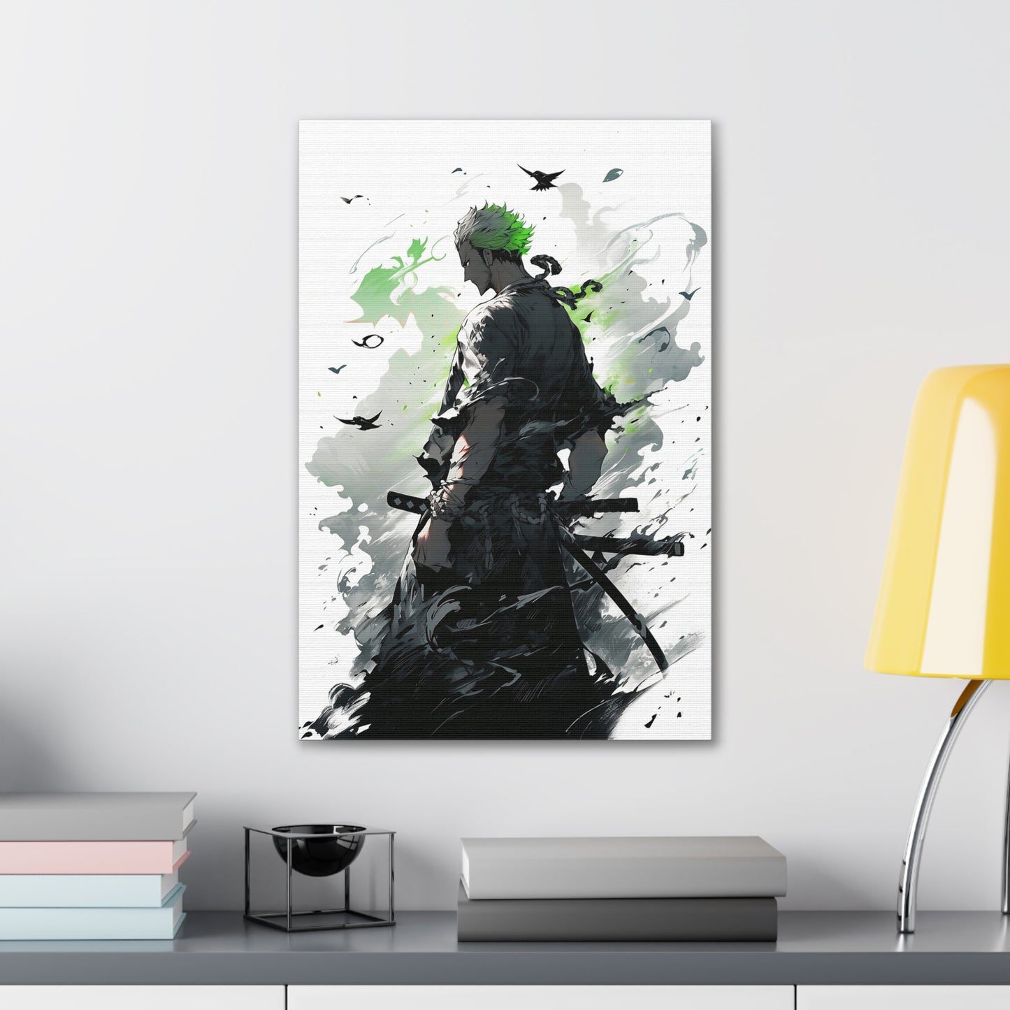 HQ Canvas Print - Ink Paint Zoro