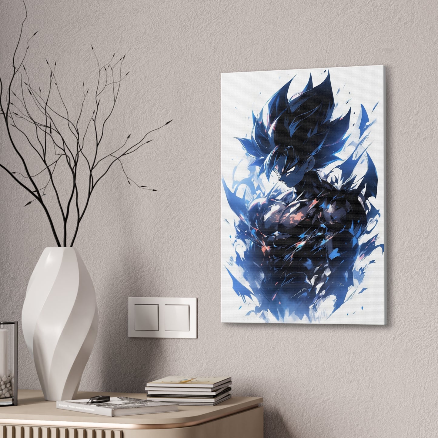 HQ Canvas Print - Dark Goku 2