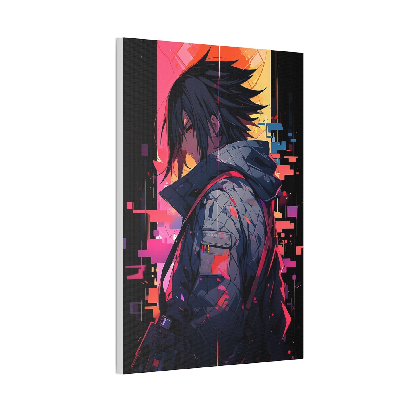 HQ Canvas Print - Cyberpunk Sasuke