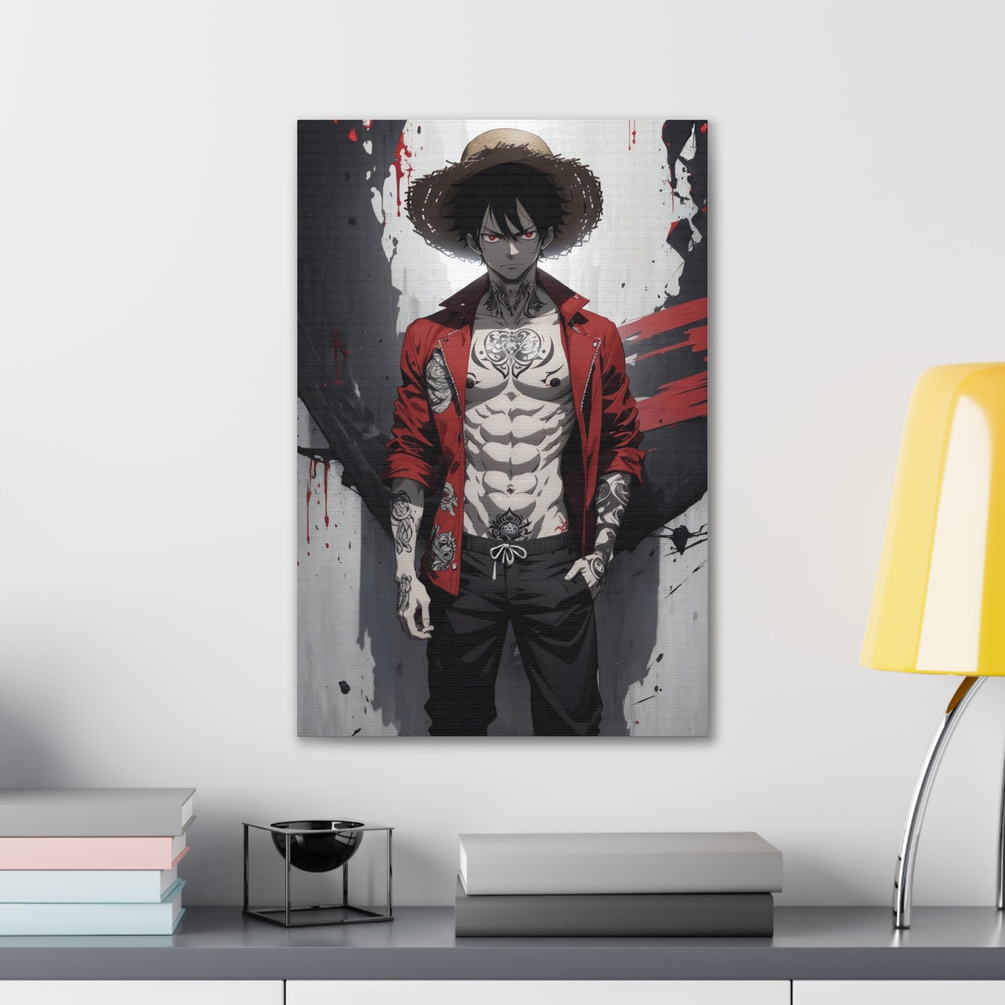 HQ Canvas Print - Yakuza Luffy